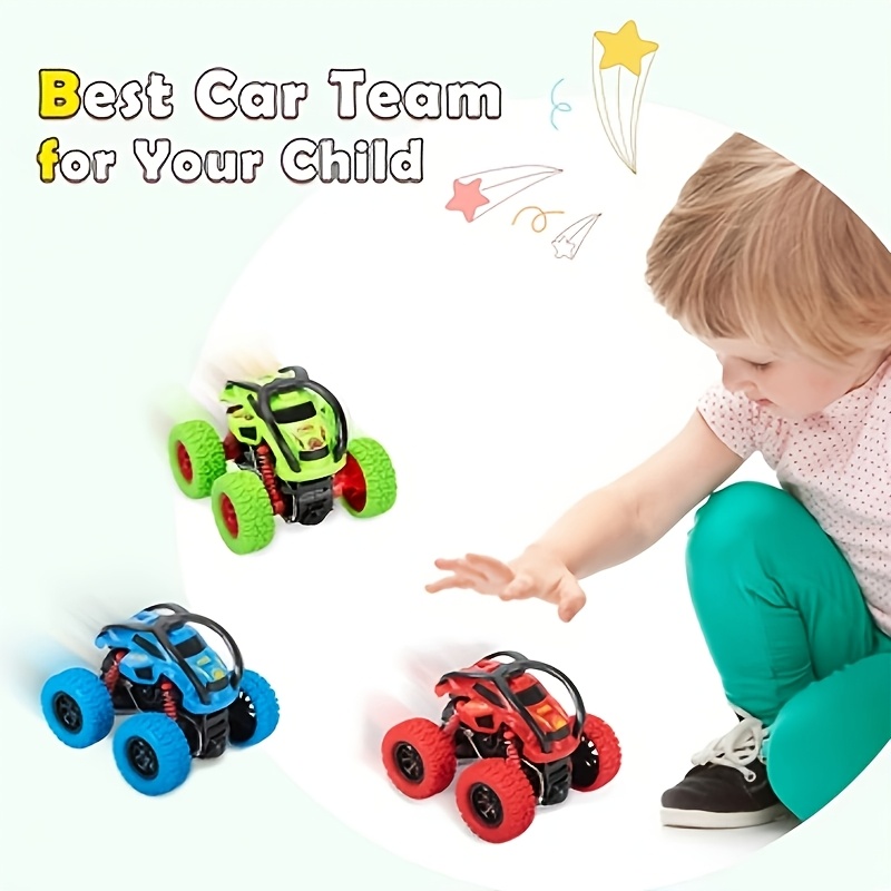 Colorful Macaron Monster Truck Toys